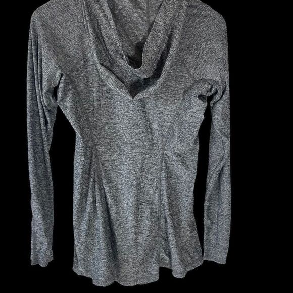 Athleta Grey Heather Vitamin Sea Lightweight Jacket Sz S - Picture 4 of 12